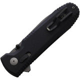 SOG Pentagon XR Lock LTE Black - CTS-XHP Spear Point Blade With G10 Handle For Everyday Carry by Sog