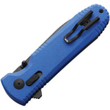 SOG Pentagon XR Lock LTE Blue Folding Knife - CTS XHP Blade With Extended Tang For EDC Enthusiasts by Sog