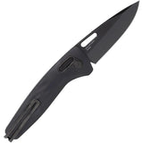 SOG One-Zero XR Lock Knife - Black TiNi CPM S35VN High-Performance Blade For EDC Enthusiasts by Sog