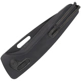 SOG One-Zero XR Lock Knife - Black TiNi CPM S35VN High-Performance Blade For EDC Enthusiasts by Sog
