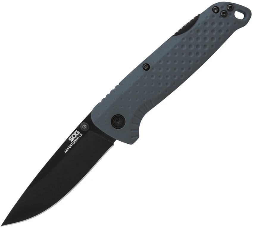SOG Adventurer Lockback Gray/Blk SOG-13-11-06-43 by SOG