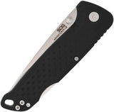 SOG Adventurer Lockback Folding Knife - Compact Satin Blade Three Inch EDC Ready by SOG