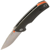 SOG Tellus Framelock Folding Knife - Compact Everyday Carry With 3.5 Inch Blade And Green GRN Handle by SOG