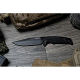 SOG Recondo FX Knife - Black TiNi 440C Blade With MOLLE Sheath For Tactical Outdoor Enthusiasts by Sog
