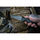 SOG Recondo FX Knife - Black TiNi 440C Blade With MOLLE Sheath For Tactical Outdoor Enthusiasts by Sog