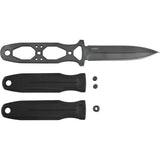 SOG Pentagon FX Covert Tactical Knife - 4.75 Inch S35VN TiNi Blade, Ambidextrous Full Tang MOLLE Sheath For Professionals by SOG