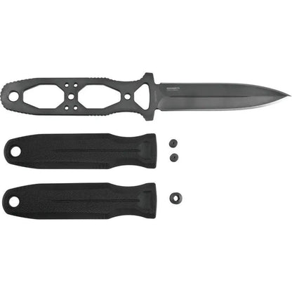 SOG Pentagon FX Covert Tactical Knife - 4.75 Inch S35VN TiNi Blade, Ambidextrous Full Tang MOLLE Sheath For Professionals by SOG