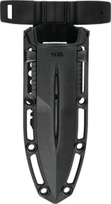 SOG Pentagon FX Covert Tactical Knife - 4.75 Inch S35VN TiNi Blade, Ambidextrous Full Tang MOLLE Sheath For Professionals by SOG