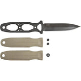 SOG Pentagon FX Tactical Knife - Full Tang S35VN TiNi Blade G10 Handle Ambidextrous MOLLE Sheath by SOG