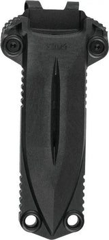 SOG Pentagon FX Covert Tactical Knife - 3.5in TiNi S35VN Blade With Black G10 Full Tang Ambidextrous MOLLE Sheath by SOG