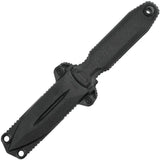 SOG Pentagon FX Covert Tactical Knife - 3.5in TiNi S35VN Blade With Black G10 Full Tang Ambidextrous MOLLE Sheath by SOG
