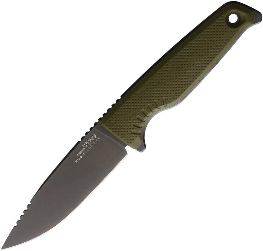 Sog Altair FX Fixed Blade Green SOG-17-79-03-57 by Sog