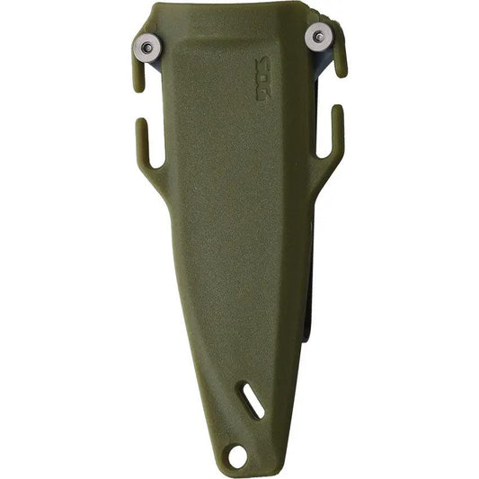 SOG Altair FX Fixed Blade Knife - TiNi Coated 154CM Clip Point 3.38In Durable Outdoor EDC by Sog