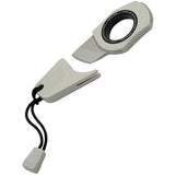 SOG Rapid Concrete Dust Knife Stainless Tanto 2.88in - Quick Deploy Sheath For Builders by Sog