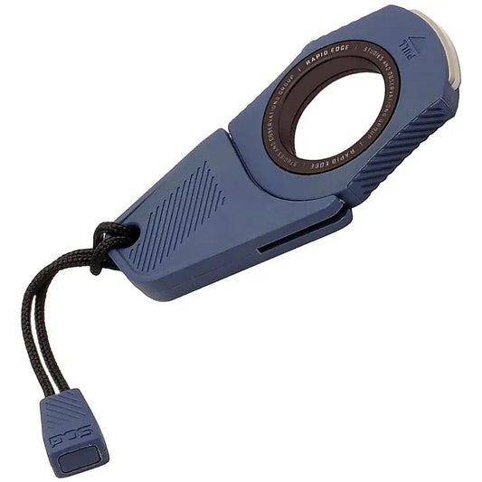 SOG Rapid Fixed Blade Knife Midnight Blue - Quick Deploy Sheath For Fast Outdoor Access by Sog
