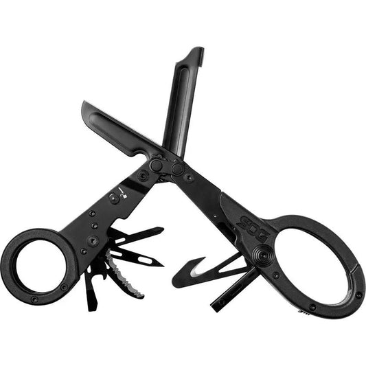 SOG Parashears Multi Tool Black 23-125-01-43 - Compact All In One Survival Gear With Glass Breaker by SOG