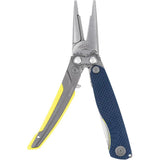 SOG Aegis Multi Tool Indigo GRN Handles - Rugged Outdoor Ready EDC With Needlenose Pliers And Wire Cutter by Sog