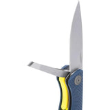 SOG Aegis Multi Tool Indigo GRN Handles - Rugged Outdoor Ready EDC With Needlenose Pliers And Wire Cutter by Sog