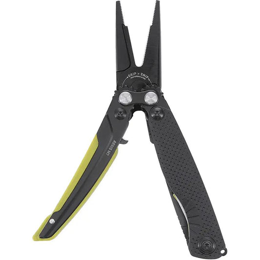 SOG Aegis Multi Tool Durable 440 Stainless With Needle Nose Pliers And Bottle Opener Green Handles by Sog
