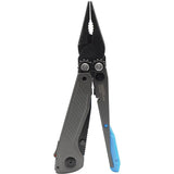 SOG Flash MT Multi Tool Cyan Assisted Opening One Handed Deployment With Wire Cutter And Magnetic Bit Holder For EDC by Sog