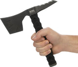 SOG Warfighter Axe Tactical Survival Hatchet - 4 Inch Cutting Edge With Black G10 Handle Spike End For Campers by SOG