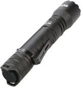 SOG M48 Tactical Flashlight - 2500 Lumen Rechargeable Aluminum Outdoor Survival Light with Clip by SOG