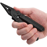 SOG PowerLock EOD Multi Tool - Black Oxide All Stainless Pivoting Comfort Handles For Tactical Pros by SOG