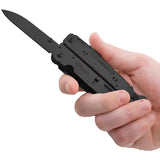SOG PowerAssist Black Multitool - Gear Driven Leverage And One Handed Opening With Locking SAT Blades For Pros by SOG