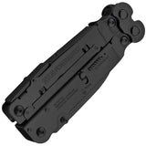 SOG PowerAssist Black Multitool - Gear Driven Leverage And One Handed Opening With Locking SAT Blades For Pros by SOG