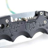 SOG Kilowatt Wire Stripping Multitool For Electricians - Three Stripping Systems With AUS-8 Blade by SOG