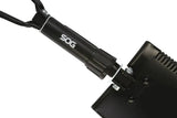 SOG XL Entrenching Shovel Collapsible - Serrated Head And Pick Tool Triangular Handle For Outdoor Survival by SOG