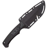 SOG Field Knife FK1001-CP - Full Tang Outdoor Survival Knife With Glass Breaker For Emergencies by SOG