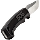 SOG Field Knife FK1001-CP - Full Tang Outdoor Survival Knife With Glass Breaker For Emergencies by SOG