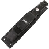 SOG Seal Pup Knife M37N CP - Compact Fixed Blade With Nylon Sheath For Everyday Carry by SOG