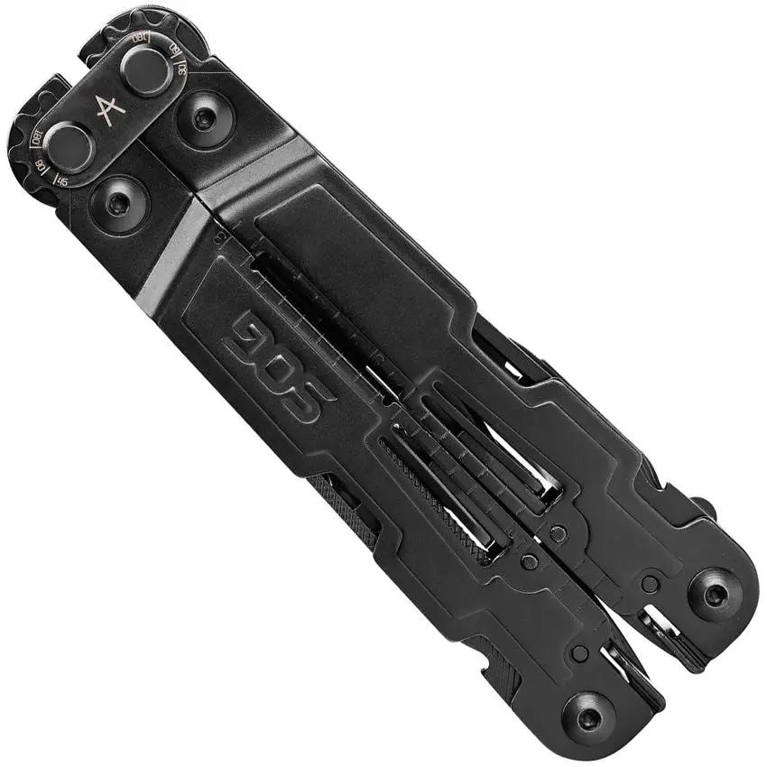 SOG PowerAccess Multi Tool Black PA1002CP Versatile All In One Pliers Wire Cutter Protractor For DIYers by SOG