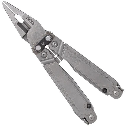 SOG PowerAccess Assist Multitool - Assisted Opening With 17 Tools For Pros And DIYers On The Go by SOG