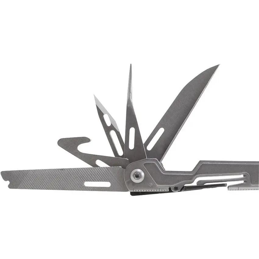 SOG PowerPint Bead Blast PP1001-CP - Compact 18-Tool Multitool For DIY Pros And Everyday Carry Outdoors by SOG