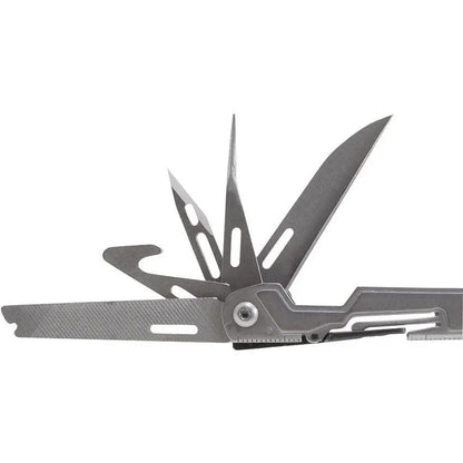 SOG PowerPint Bead Blast PP1001-CP - Compact 18-Tool Multitool For DIY Pros And Everyday Carry Outdoors by SOG