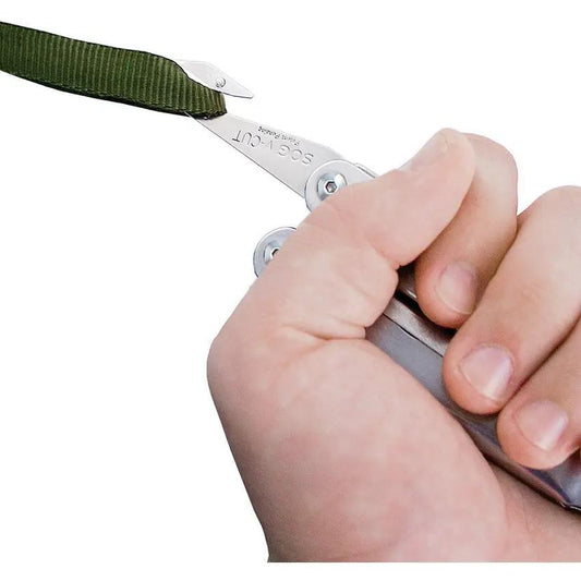 SOG PowerLock W V Cutter Nylon S Multi Tool - Built In Wire Cutter And Vinyl Cutter For Pros And DIY Enthusiasts by SOG