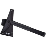 SOG Survival Hawk Survival Axe - Built In Ferrocerium Firestarter 21 Inch Full Tang Paracord Handle For Outdoorsmen by SOG