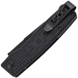 SOG Terminus Slipjoint Knife - 3-Inch BD1 Stainless Blade With Black G10 Handle For EDC by SOG