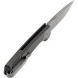 SOG Terminus SJ LTE Graphite Knife - TiNi D2 Blade Non Locking EDC Pocket Knife For Professionals by Sog