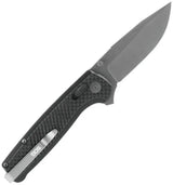 SOG Terminus LTE XR Lock Knife TiNi Coated S35VN Blade With Carbon Fiber Handle 3 Inch by SOG