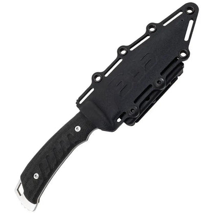 SOG Pillar Fixed Blade Knife - USA Made 5 Inch S35VN Blade Full Tang Micarta Handle With Kydex Sheath by SOG