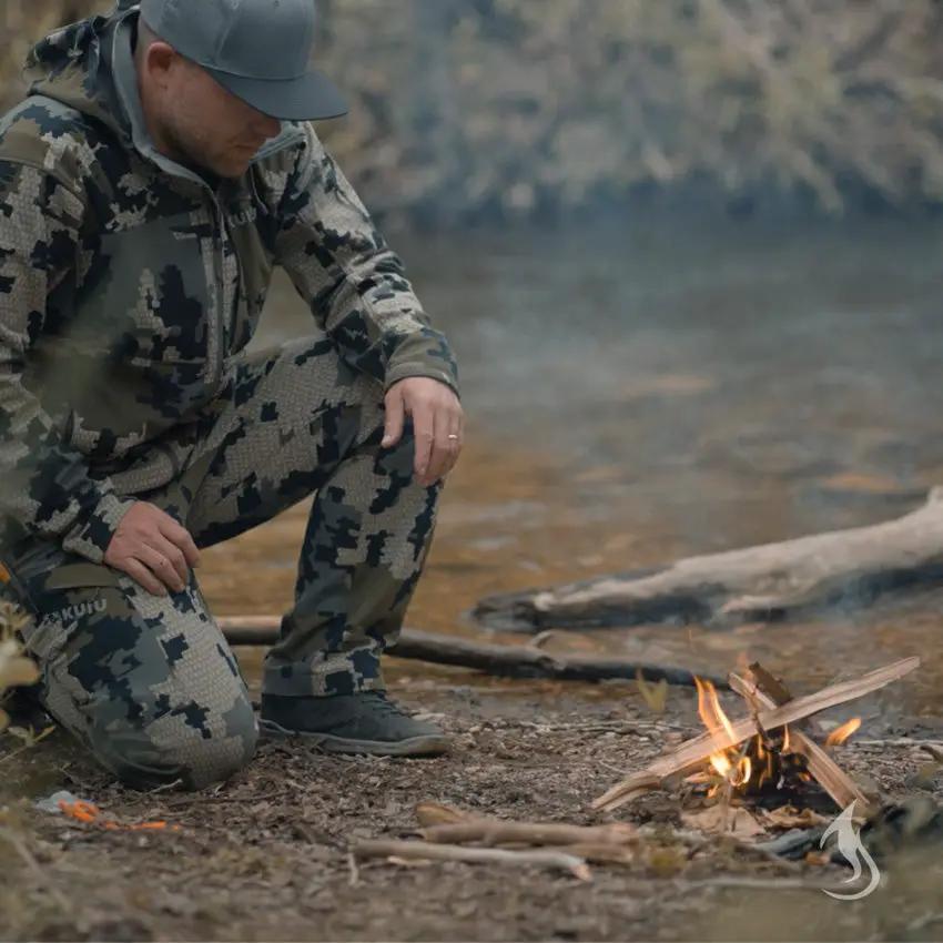 Hell's Fire Ferro Fire Striker 3 Inch - 3500+ Strikes And 5000 Degree Spark Shower Windproof And Waterproof by Hell's Fire
