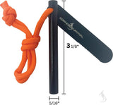 Hell's Fire Ferro Fire Striker 3 Inch - 3500+ Strikes And 5000 Degree Spark Shower Windproof And Waterproof by Hell's Fire