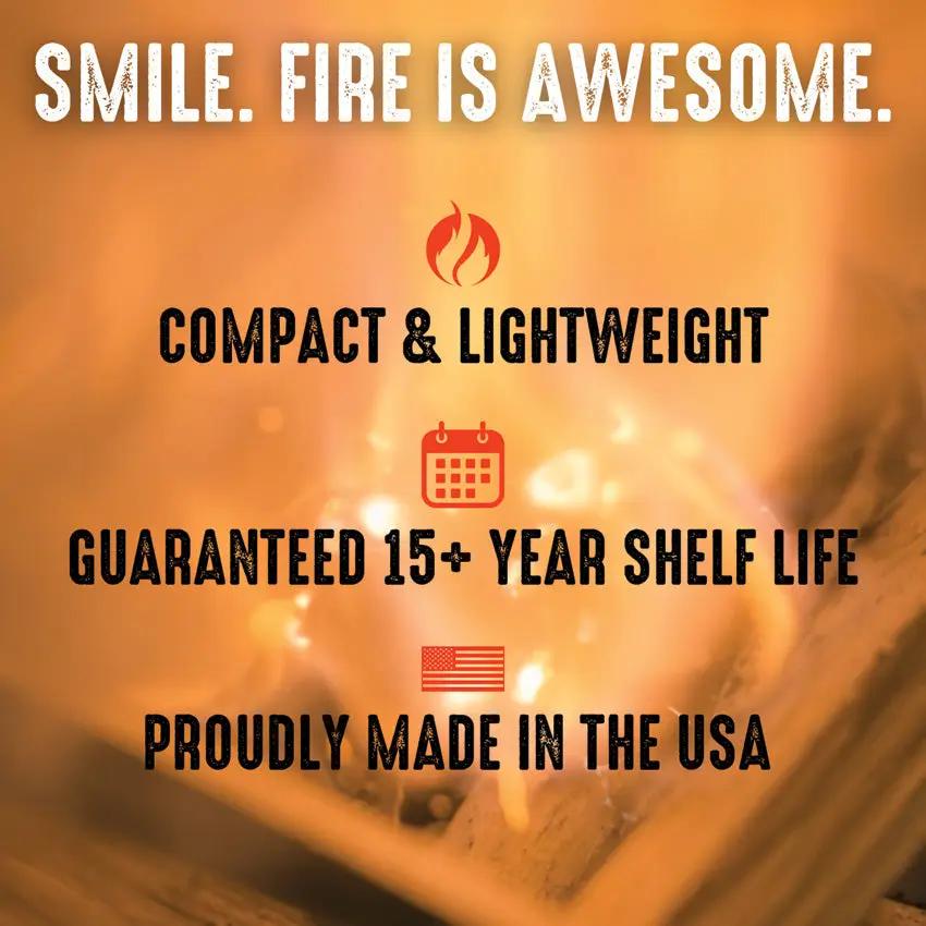 Hell's Fire Fire Starting Clay - Burns Over 2000 Degrees For Instant Ignition In Any Weather by Hell's Fire