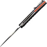 Spika Bushmaster Viper Linerlock KRBU-FL050 - 3.75 Inch Satin AUS-8 Blade, 5 Inch Closed, G10 Handle, Extended Tang by Spika