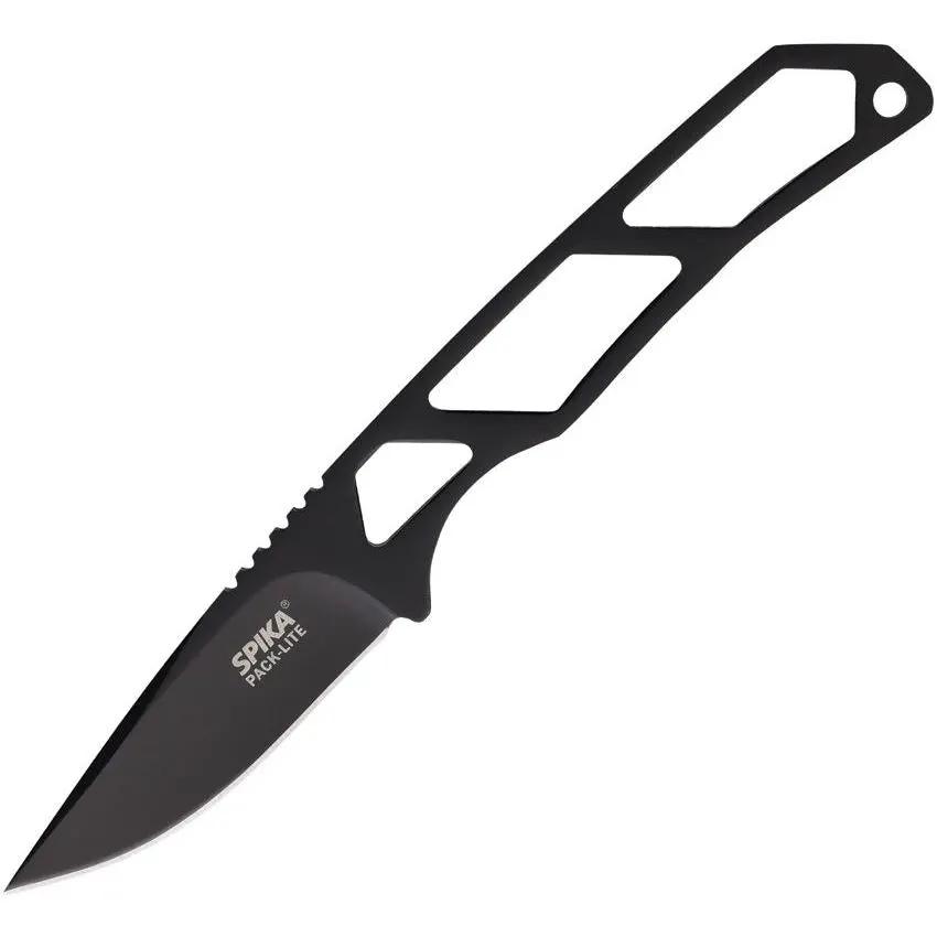 Spika Pack-Lite Fixed Blade Black KRPL-FB01B by Spika