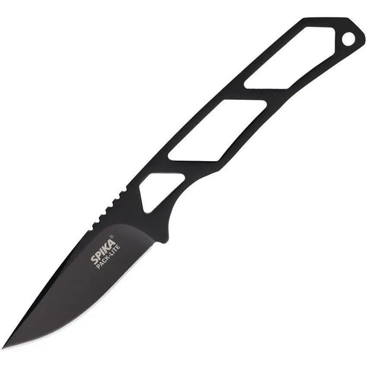 Spika Pack-Lite Fixed Blade Black KRPL-FB01B by Spika